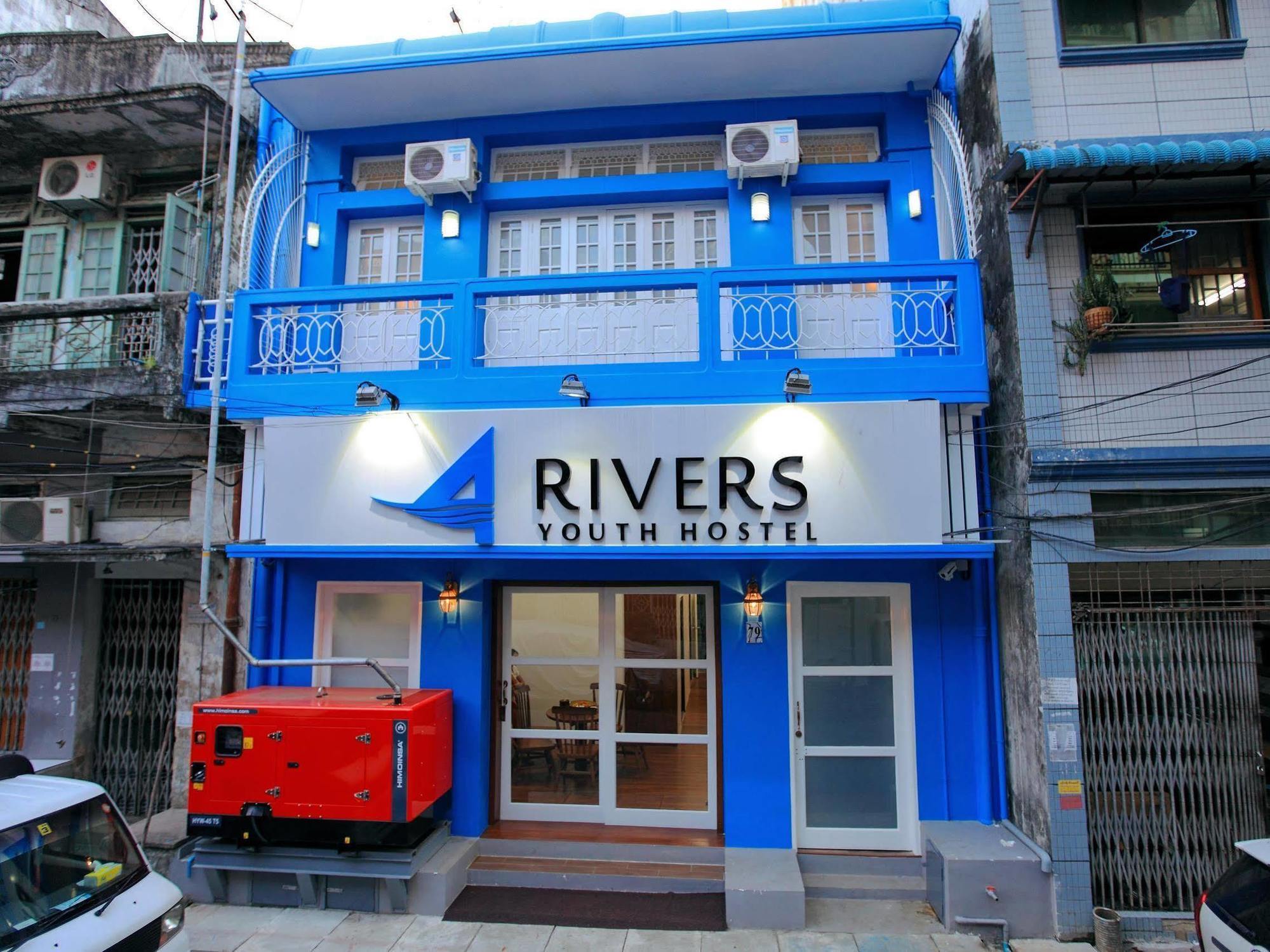 יאנגון Four Rivers Youth Hostel מראה חיצוני תמונה
